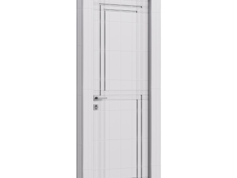 Modern entrance door 14 3D Model