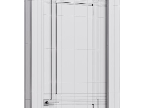 Modern entrance door 14 3D Model