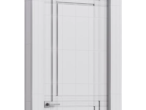 Modern entrance door 14 3D Model
