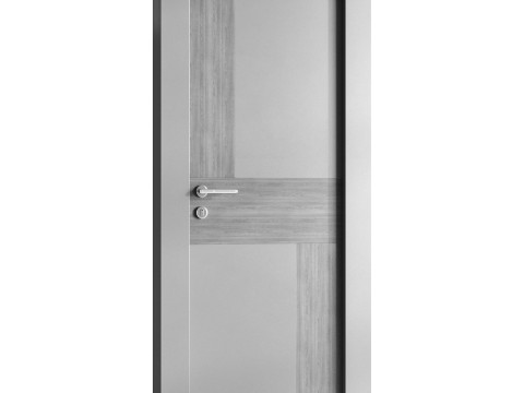 Modern entrance door 015 Modelo 3D