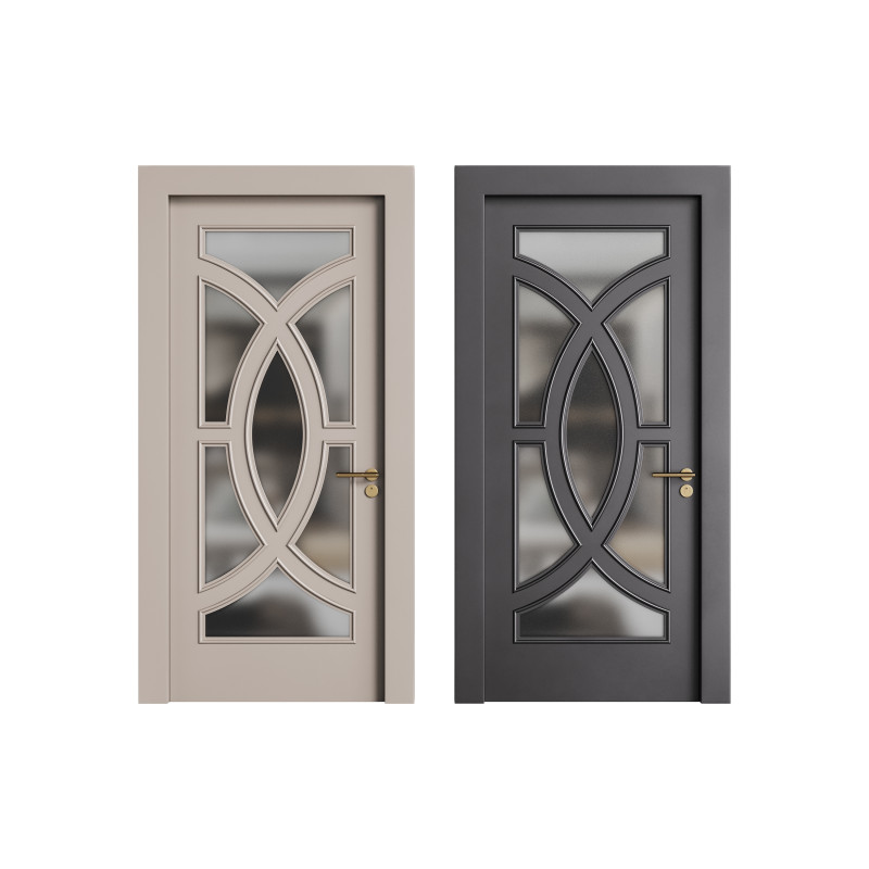 Modern entrance door 17 3D 模型 .c4d .max .obj .3ds .fbx .stl .blend 