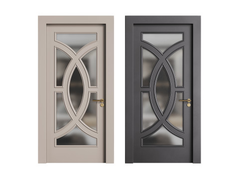 Modern entrance door 17 3Dモデル