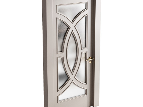 Modern entrance door 17 3D 模型