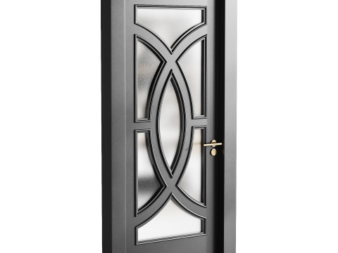 Modern entrance door 17 3D 模型