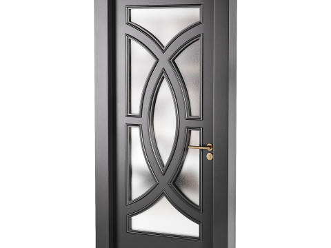 Modern entrance door 17 3D 模型