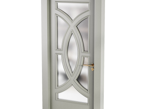 Modern entrance door 17 3D 模型