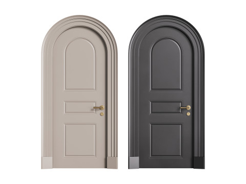 Modern entrance door 18 3D Model