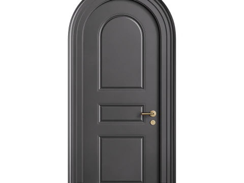 Modern entrance door 18 3D Model