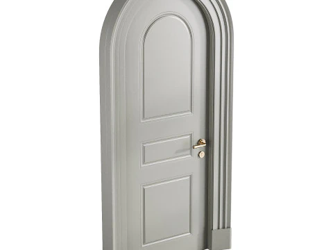 Modern entrance door 18 3D Model