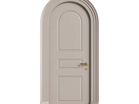 Modern entrance door 18 3D Model