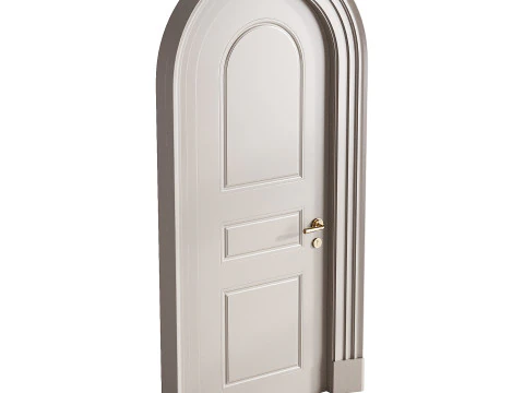 Modern entrance door 18 3D Model