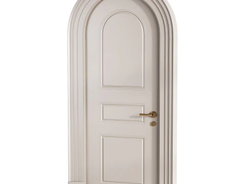 Modern entrance door 18 3D Model