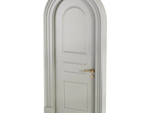 Modern entrance door 18 3D Model