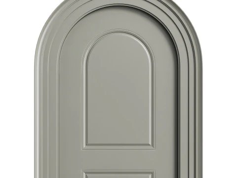 Modern entrance door 18 3D Model