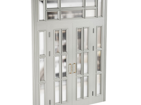 Modern entrance door 19 3D Model