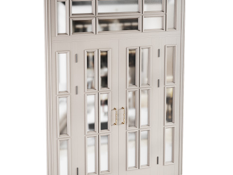 Modern entrance door 19 3D Model