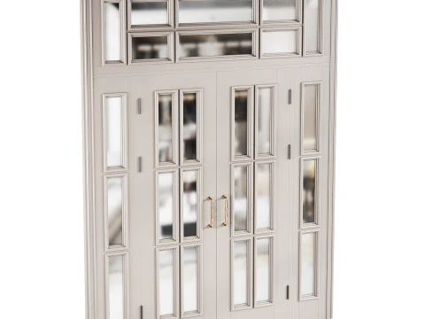 Modern entrance door 19 3D Model