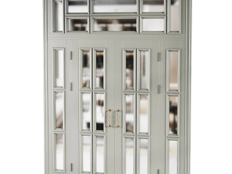 Modern entrance door 19 3D Model