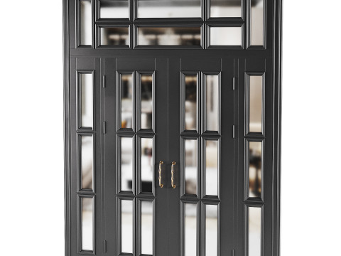Modern entrance door 19 3D Model
