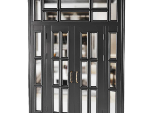 Modern entrance door 19 3D Model