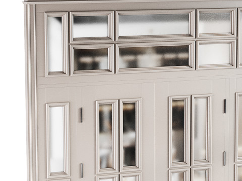 Modern entrance door 19 3D Model