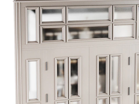 Modern entrance door 19 3D Model