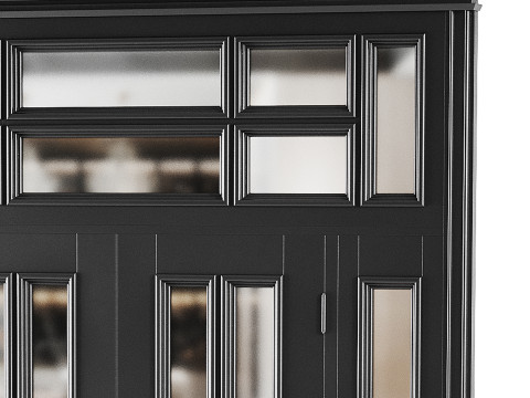 Modern entrance door 19 3D Model