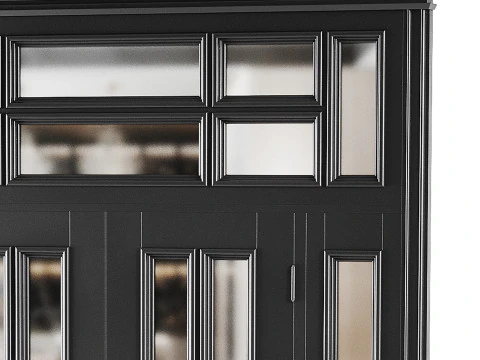 Modern entrance door 19 3D Model
