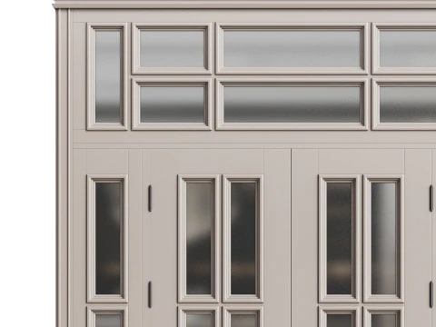 Modern entrance door 19 3D Model
