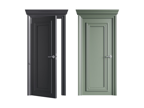 Modern entrance door 20 3Dモデル