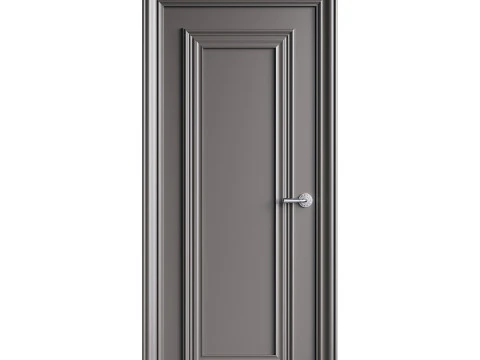 Modern entrance door 20 3D Model