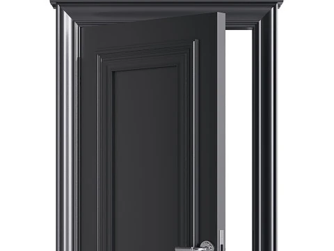 Modern entrance door 20 3D Model