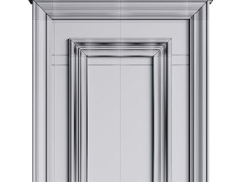 Modern entrance door 20 3D Модель