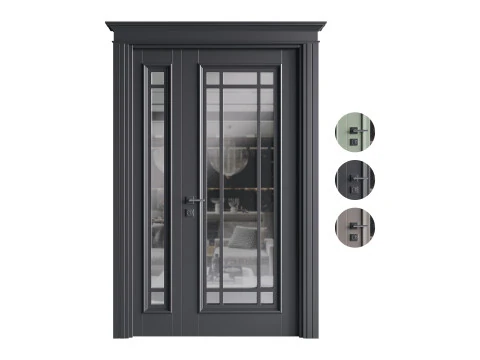 Porta d'ingresso moderna 21 Modello 3D