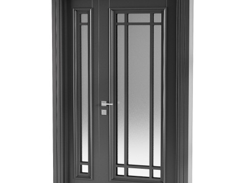 Modern entrance door 21 3D Model