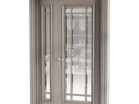 Modern entrance door 21 3D Model