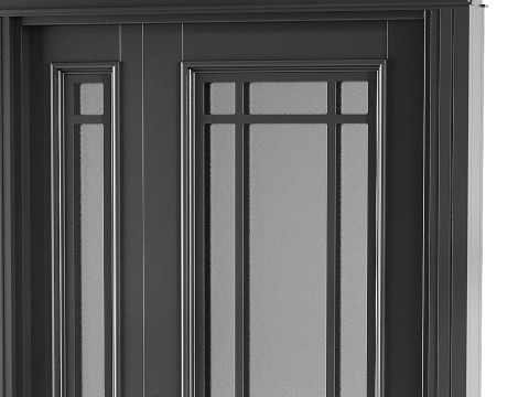 Modern entrance door 21 3D Model