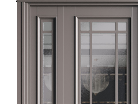 Modern entrance door 21 3D Model