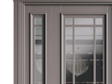 Modern entrance door 21 3D Model