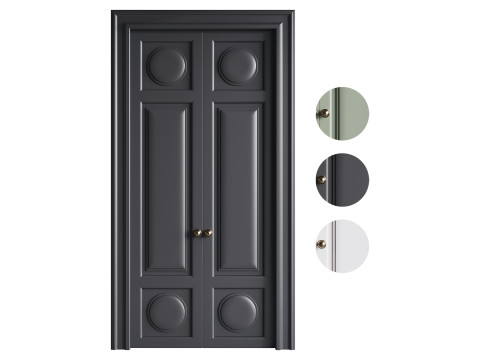 Modern entrance door 22 3D Model
