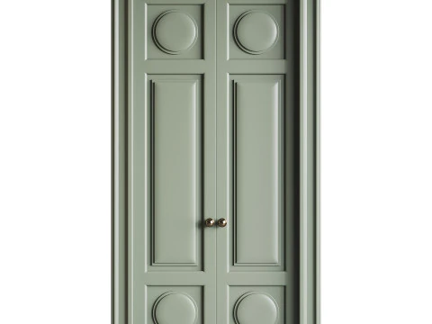 Modern entrance door 22 3D Model