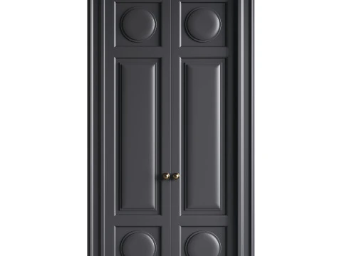 Modern entrance door 22 3D Model