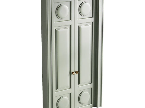 Modern entrance door 22 3D Model