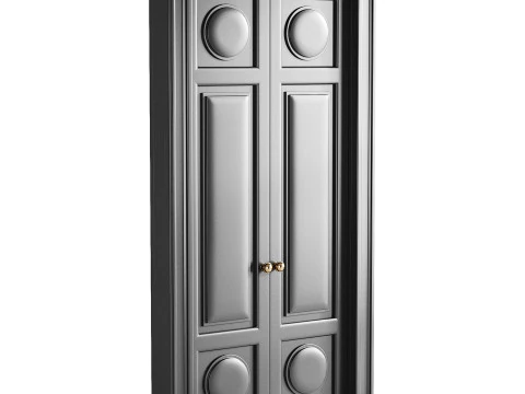 Modern entrance door 22 3D Model