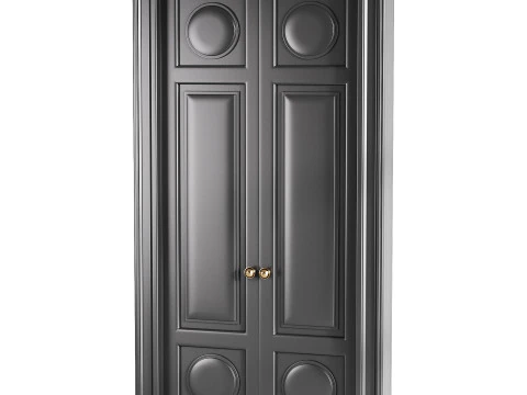 Modern entrance door 22 3D Model