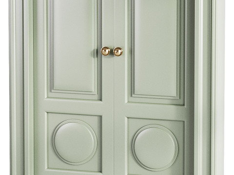 Modern entrance door 22 3D Модель