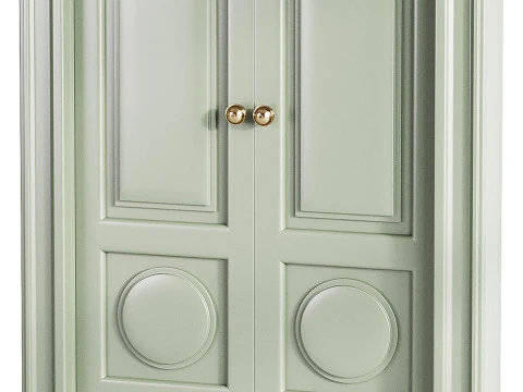 Modern entrance door 22 3D Model