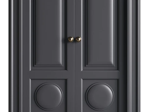 Modern entrance door 22 3D Model
