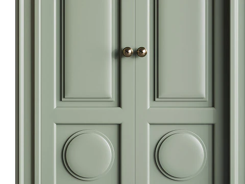 Modern entrance door 22 3D Model