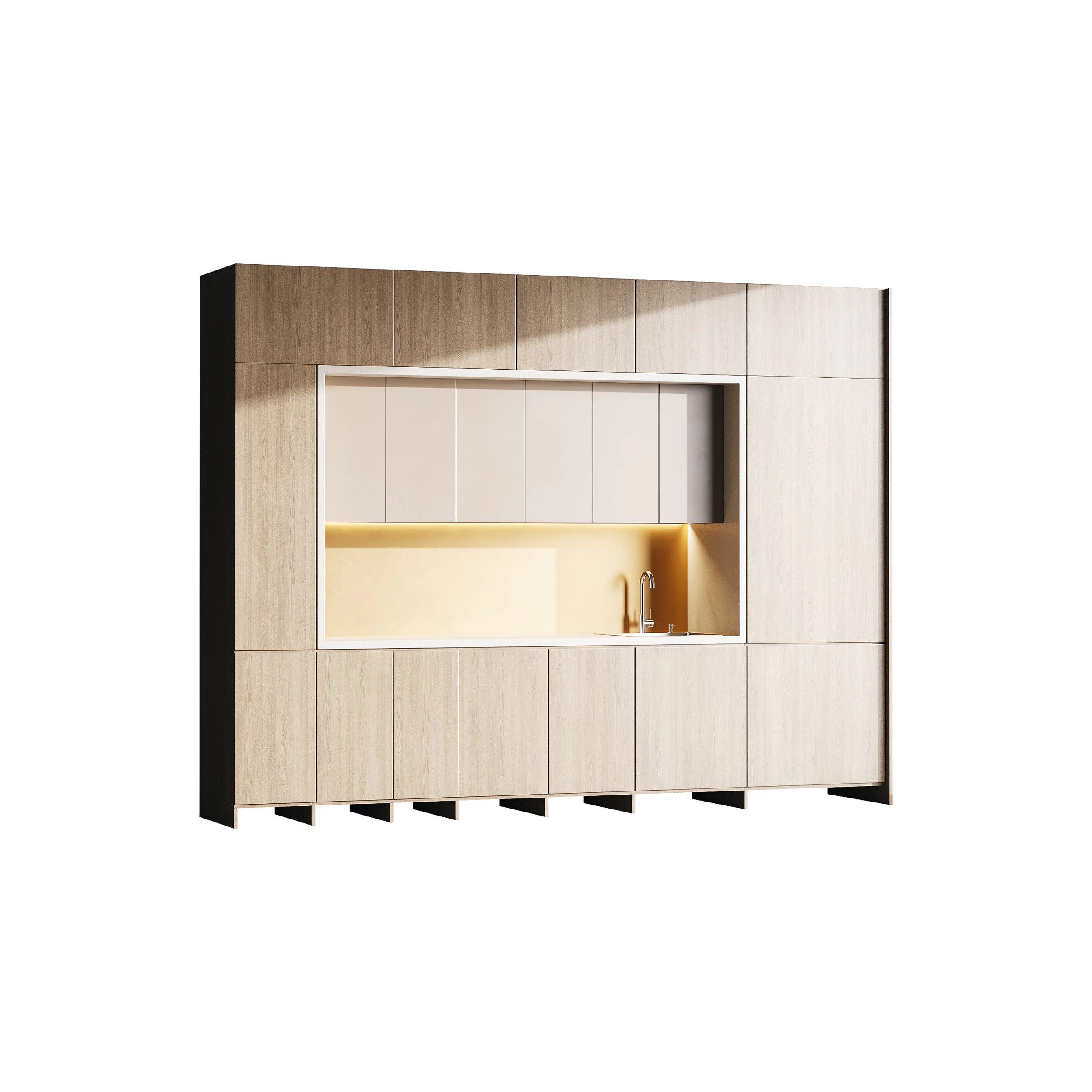 Cozinha moderna 01 Modelo 3D .c4d .max .obj .3ds .fbx .stl .blend 